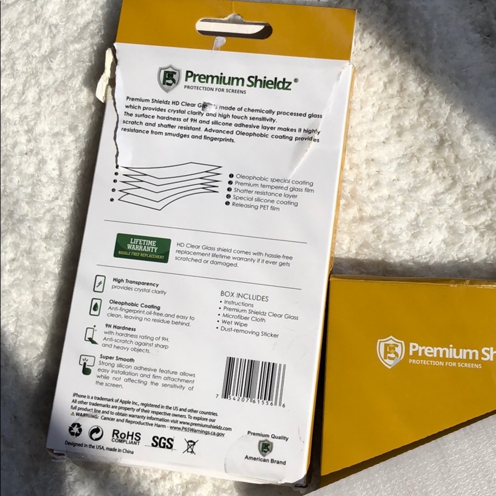 😊NEW‼️iPhone XR Tempered Glass Screen Protection - Picture 3 of 7